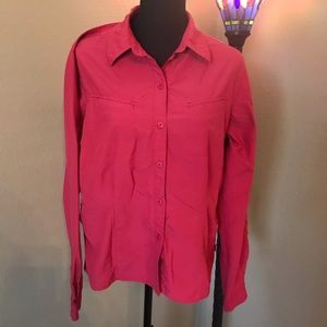 THE NORTH FACE button-down, EUC, super cute!
